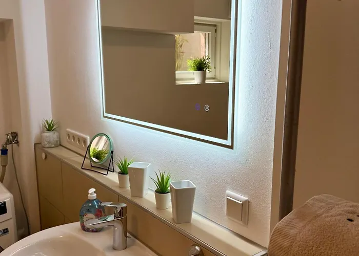 Maisonette-apartment-mit Glassfaseranschluss